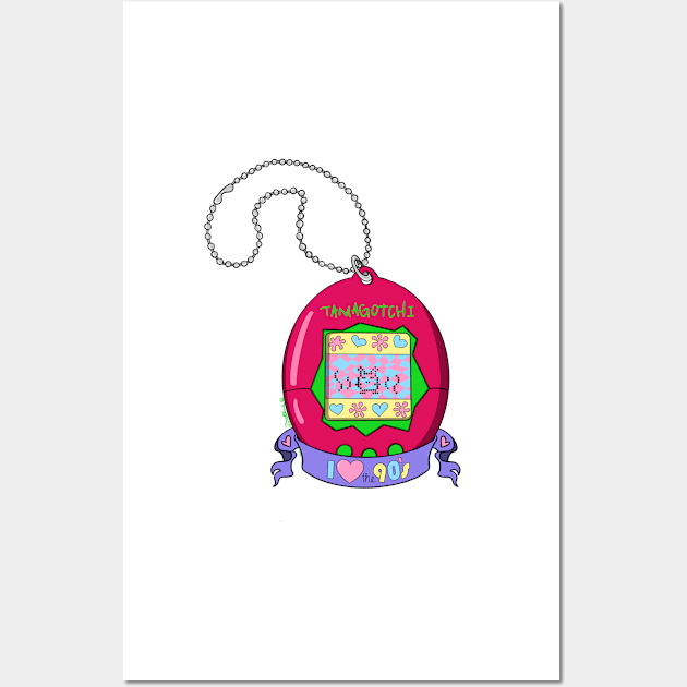 Tamagotchi Wall Art by Iblue